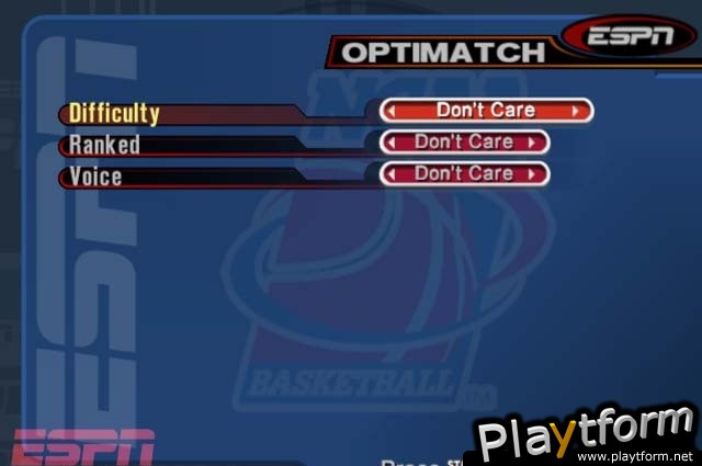 ESPN College Hoops 2K5 (PlayStation 2)