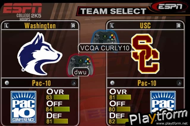 ESPN College Hoops 2K5 (PlayStation 2)