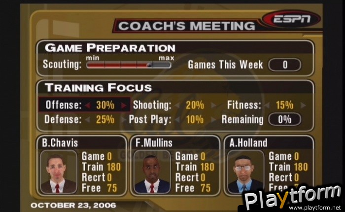 ESPN College Hoops 2K5 (Xbox)