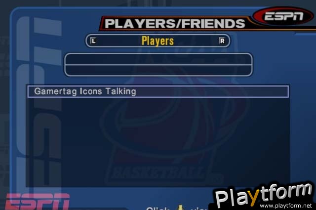 ESPN College Hoops 2K5 (Xbox)