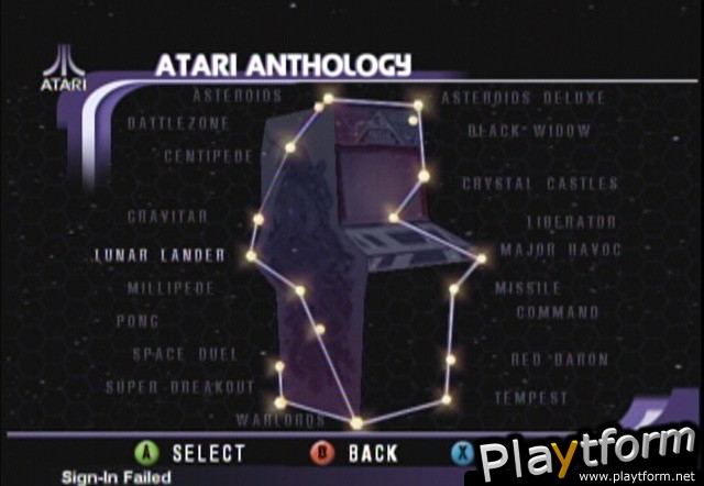 Atari Anthology (Xbox)