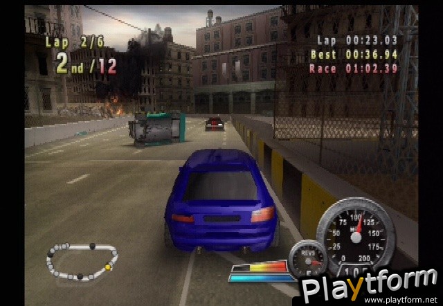 Crash 'N' Burn (PlayStation 2)