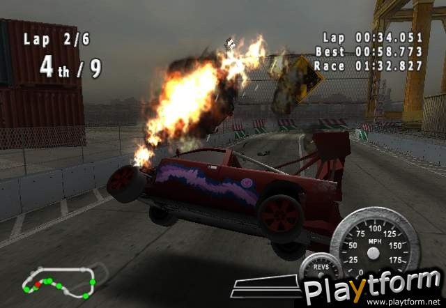 Crash 'N' Burn (PlayStation 2)