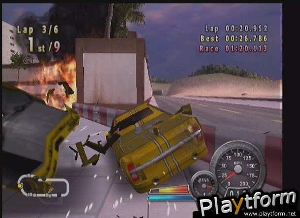 Crash 'N' Burn (PlayStation 2)