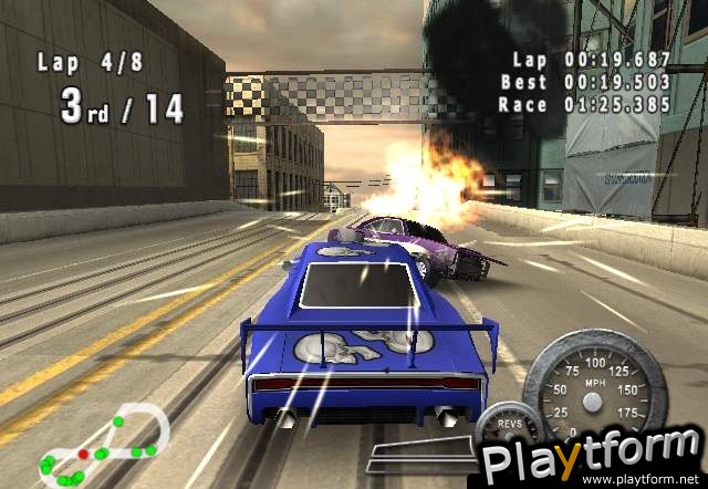 Crash 'N' Burn (PlayStation 2)