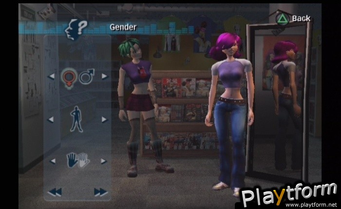 The Urbz: Sims in the City (PlayStation 2)