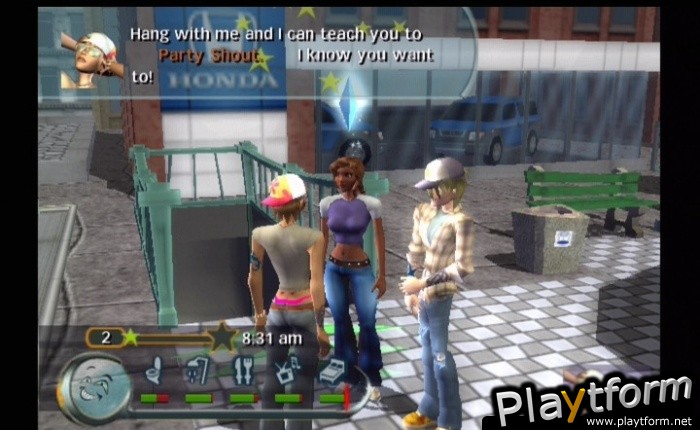 The Urbz: Sims in the City (PlayStation 2)