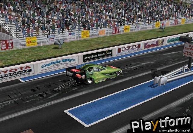 IHRA Professional Drag Racing 2005 (PlayStation 2)