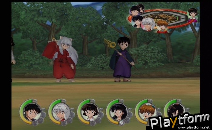 Inuyasha: The Secret of the Cursed Mask (PlayStation 2)