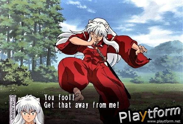 Inuyasha: The Secret of the Cursed Mask (PlayStation 2)