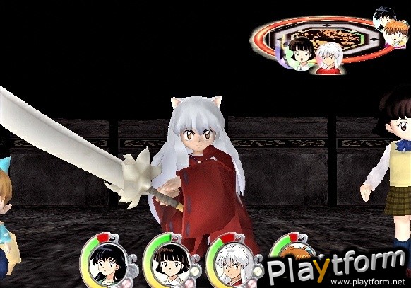 Inuyasha: The Secret of the Cursed Mask (PlayStation 2)