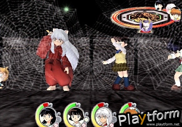 Inuyasha: The Secret of the Cursed Mask (PlayStation 2)