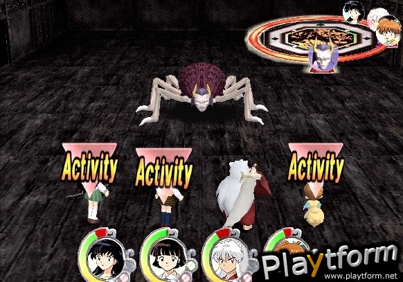 Inuyasha: The Secret of the Cursed Mask (PlayStation 2)