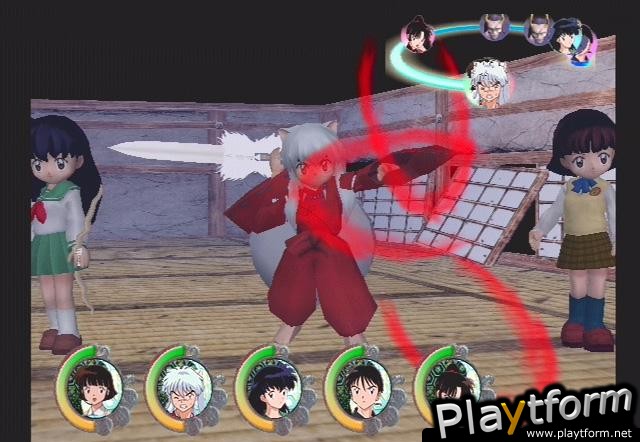 Inuyasha: The Secret of the Cursed Mask (PlayStation 2)