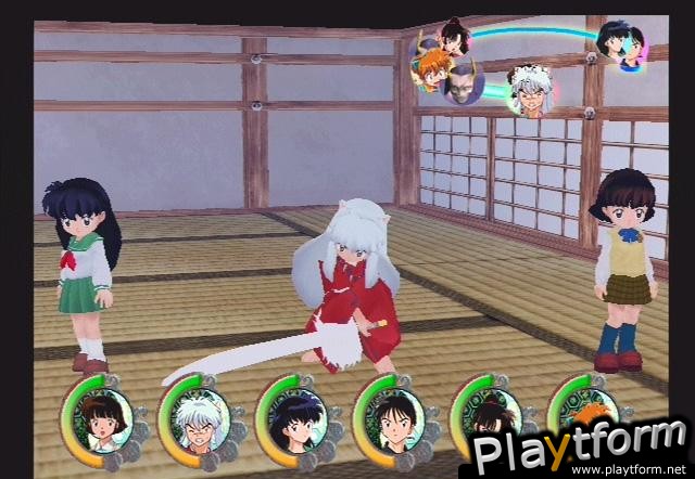 Inuyasha: The Secret of the Cursed Mask (PlayStation 2)