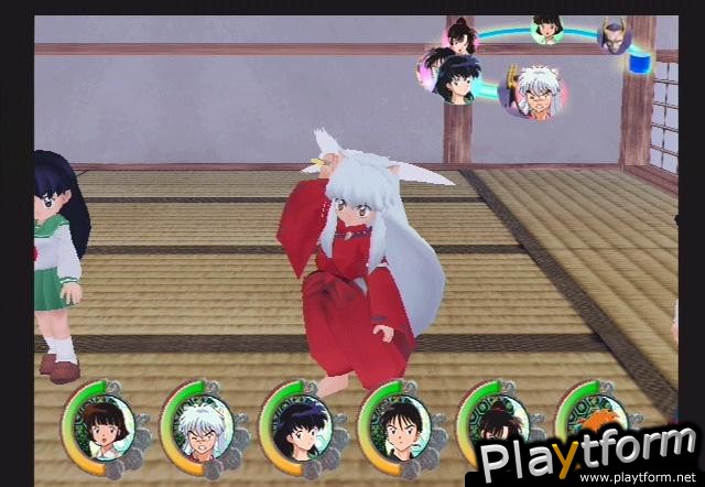 Inuyasha: The Secret of the Cursed Mask (PlayStation 2)