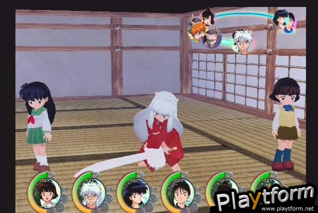 Inuyasha: The Secret of the Cursed Mask (PlayStation 2)