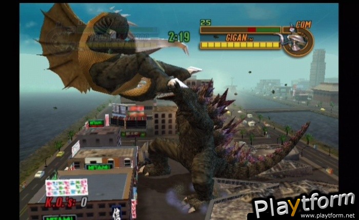 Godzilla: Save the Earth (PlayStation 2)