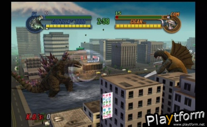 Godzilla: Save the Earth (PlayStation 2)