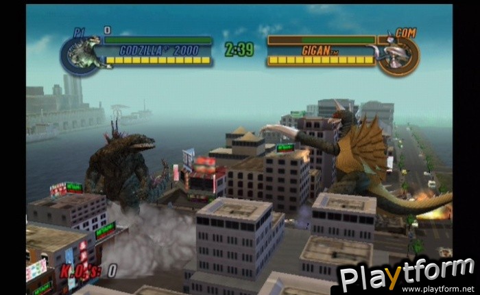 Godzilla: Save the Earth (PlayStation 2)