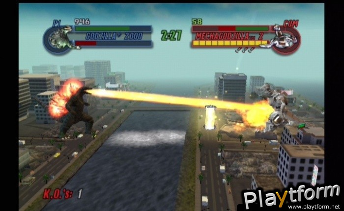 Godzilla: Save the Earth (PlayStation 2)