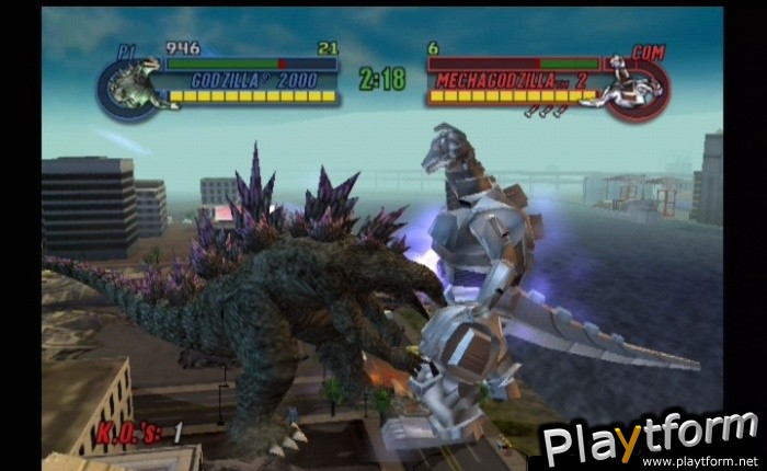 Godzilla: Save the Earth (PlayStation 2)