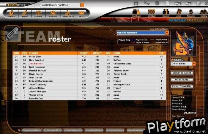 Total Pro Basketball 2005 (PC)