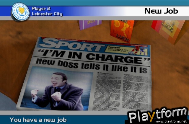 LMA Manager 2005 (PlayStation 2)