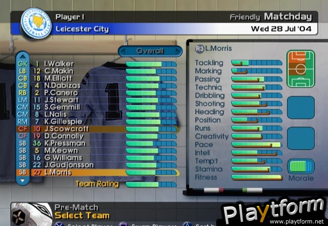 LMA Manager 2005 (PlayStation 2)