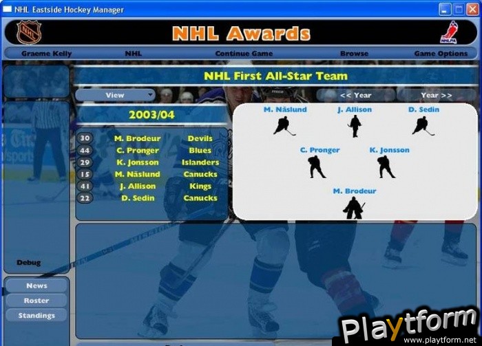 NHL Eastside Hockey Manager (PC)