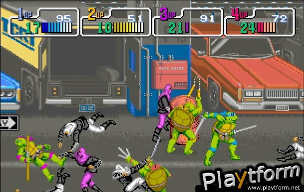 Teenage Mutant Ninja Turtles 2: Battle Nexus (PlayStation 2)