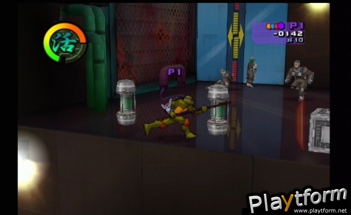 Teenage Mutant Ninja Turtles 2: Battle Nexus (PlayStation 2)