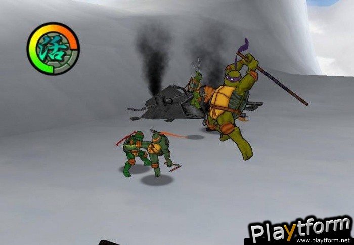 Teenage Mutant Ninja Turtles 2: Battle Nexus (PlayStation 2)