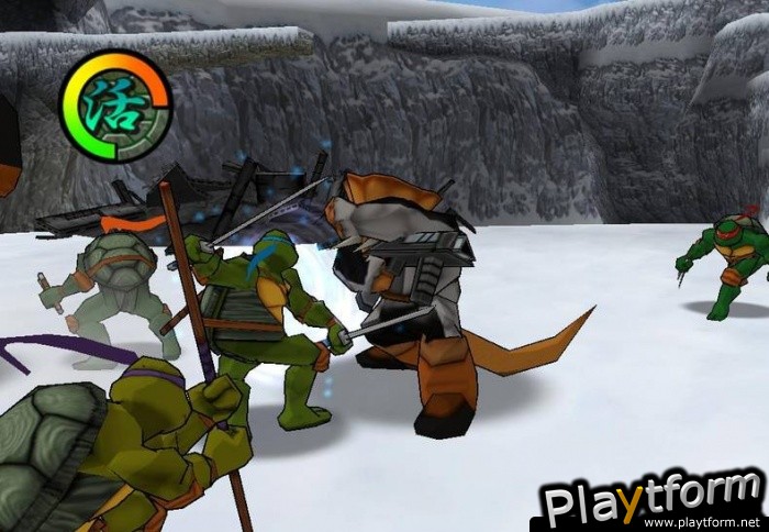 Teenage Mutant Ninja Turtles 2: Battle Nexus (GameCube)