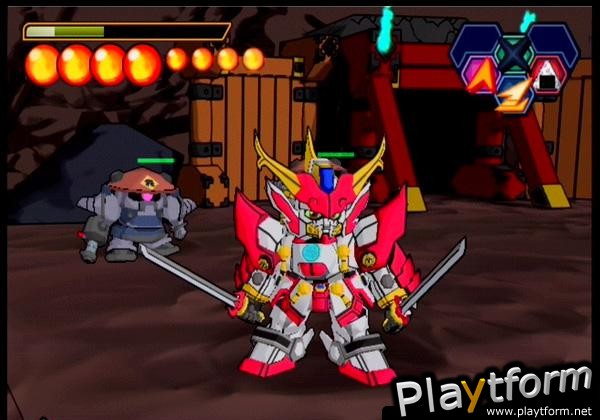 SD Gundam Force: Showdown! (PlayStation 2)