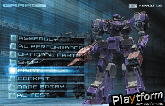 Armored Core: Nexus (PlayStation 2)