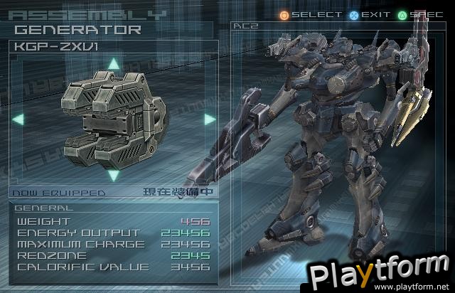 Armored Core: Nexus (PlayStation 2)