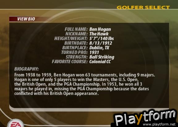 Tiger Woods PGA Tour 2005 (Xbox)