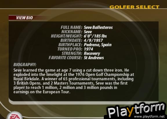 Tiger Woods PGA Tour 2005 (Xbox)