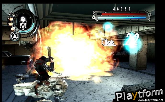 Gungrave: Overdose (PlayStation 2)