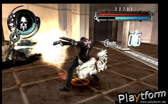 Gungrave: Overdose (PlayStation 2)