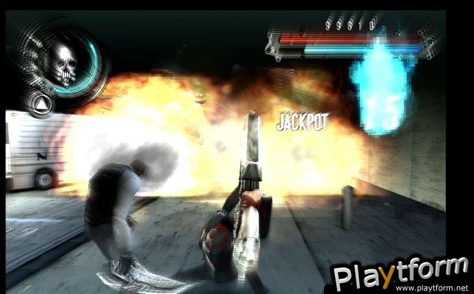 Gungrave: Overdose (PlayStation 2)