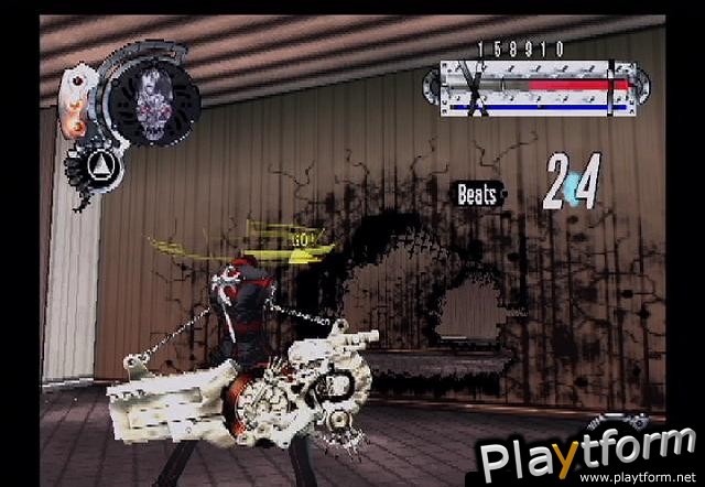 Gungrave: Overdose (PlayStation 2)