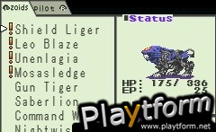 Zoids: Legacy (Game Boy Advance)