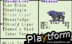 Zoids: Legacy (Game Boy Advance)