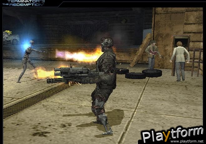 Terminator 3: The Redemption (PlayStation 2)