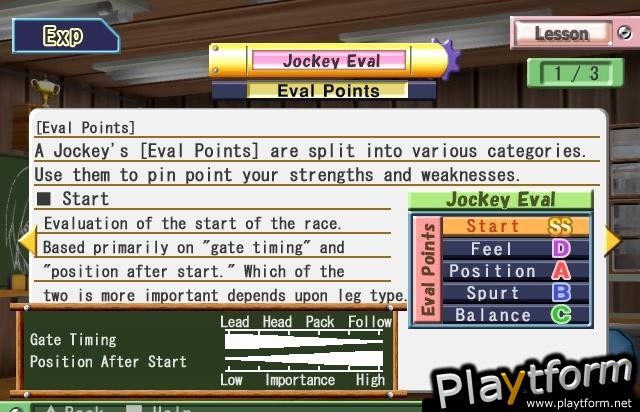 Gallop Racer 2004 (PlayStation 2)