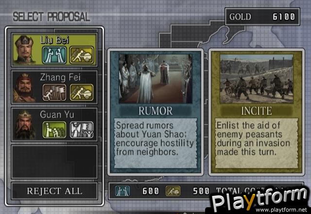 Dynasty Warriors 4: Empires (PlayStation 2)