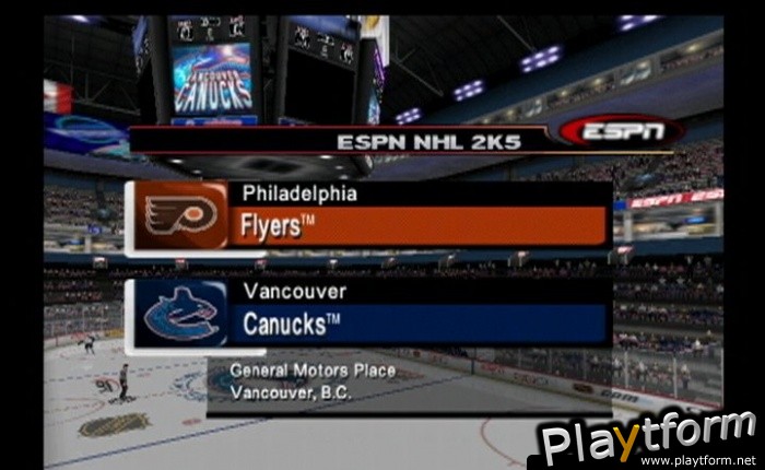 ESPN NHL 2K5 (PlayStation 2)