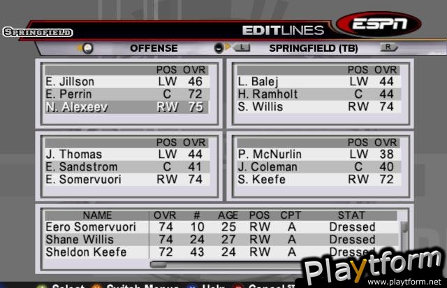 ESPN NHL 2K5 (PlayStation 2)